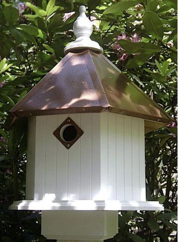 Gardenia Birdhouse In Vinyl/PVC 1 Gardenia Birdhouse In Vinyl/PVC