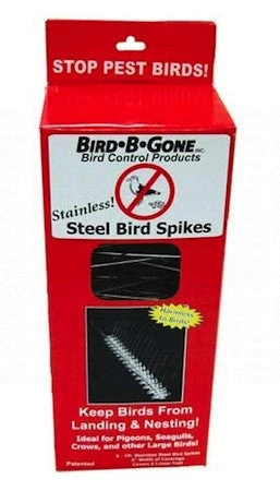 Bird-B-Gone Stainless Steel Bird Spikes 1 Bird-B-Gone Stainless Steel Bird Spikes