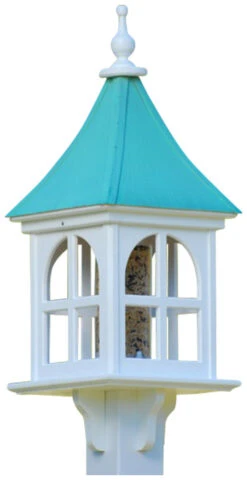 Copper Roof Bird Feeder Arch Window - 28x12 -Pet Supplies Store BF12 SQ PC