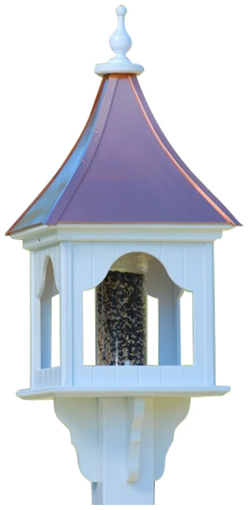 Copper Roof Bird Feeder Square Gazebo - 36x14 3 Copper Roof Bird Feeder Square Gazebo - 36x14 - Image 3