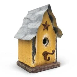 Barn Wood & Tin Rustic Birdhouses 24 Barn Wood & Tin Rustic Birdhouses -Pet Supplies Store Barnwood Tin Birdhouse