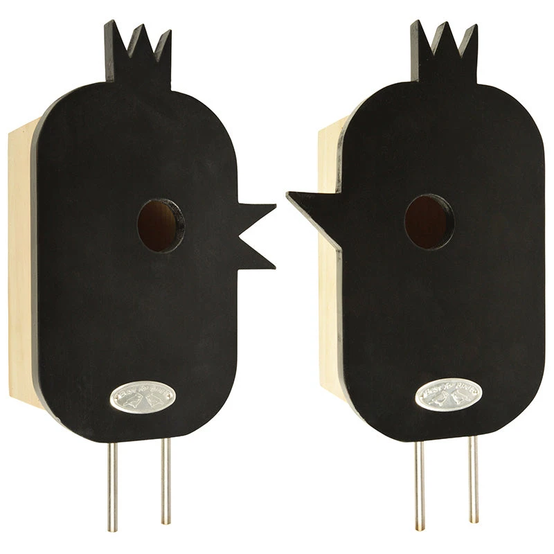 ESSCHERT DESIGN Birdies Wren Birdhouse Set 1 ESSCHERT DESIGN Birdies Wren Birdhouse Set