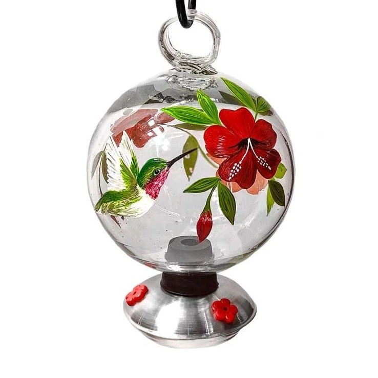 Botanica Dew Drop Hummingbird Feeder 1 Botanica Dew Drop Hummingbird Feeder
