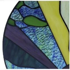 Earth Elements Stained Glass Panel 6 Earth Elements Stained Glass Panel -Pet Supplies Store Earth Elements Stained Glass Panel detail 2