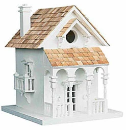 Honeymoon Cottage Birdhouse With Bracket 5 Honeymoon Cottage Birdhouse With Bracket -Pet Supplies Store HOMEHB2017 smll
