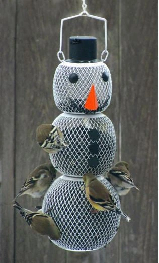 Snow Man Wild Bird Feeder 1 Snow Man Wild Bird Feeder