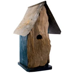 Natural Log Front Birdhouses 11 Natural Log Front Birdhouses -Pet Supplies Store Natural Log Front Birdhouse 1A