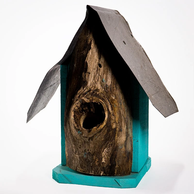 Natural Log Front Birdhouses 7 Natural Log Front Birdhouses - Image 7