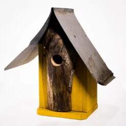 Natural Log Front Birdhouses 10 Natural Log Front Birdhouses -Pet Supplies Store Natural Log Front Birdhouse 6A