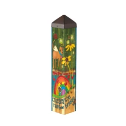 20" Vinyl Art Poles - 7 Designs 27 20" Vinyl Art Poles - 7 Designs -Pet Supplies Store Rainbow Bridge Dog Art Pole