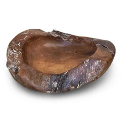 Natural Teak Root Bowls- 2 Sizes -Pet Supplies Store Teak wood bowl 8
