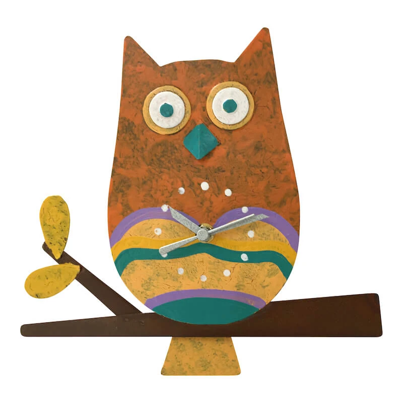 Wise Owl Pendulum Clock 1 Wise Owl Pendulum Clock