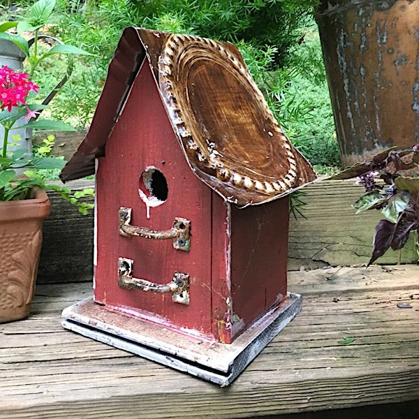 Barn Wood & Tin Rustic Birdhouses 15 Barn Wood & Tin Rustic Birdhouses - Image 15