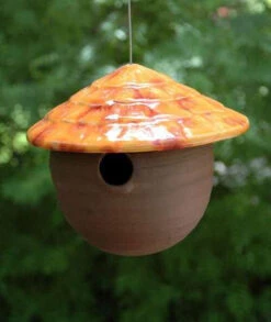 Ceramic Gourd Birdhouse 8 Ceramic Gourd Birdhouse -Pet Supplies Store jj fuzzy peach