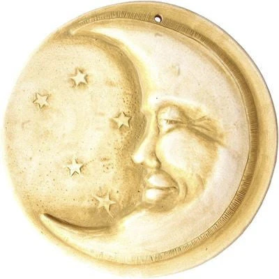 Moon Face Garden Plaque 1 Moon Face Garden Plaque