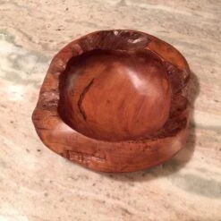 Natural Teak Root Bowls- 2 Sizes -Pet Supplies Store teak wood bowl sm 12
